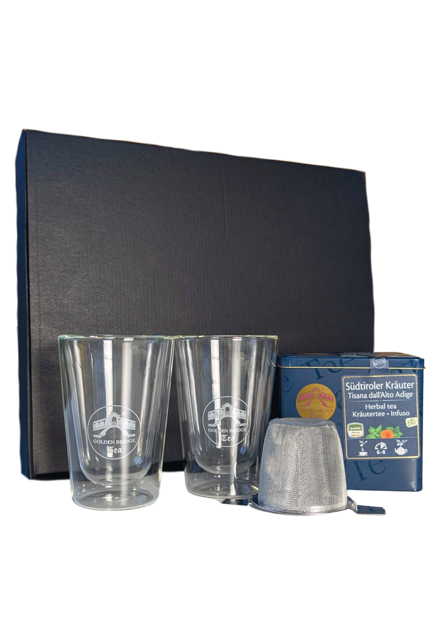 Golden Bridge Tea Geschenkset Südtiroler Kräuter