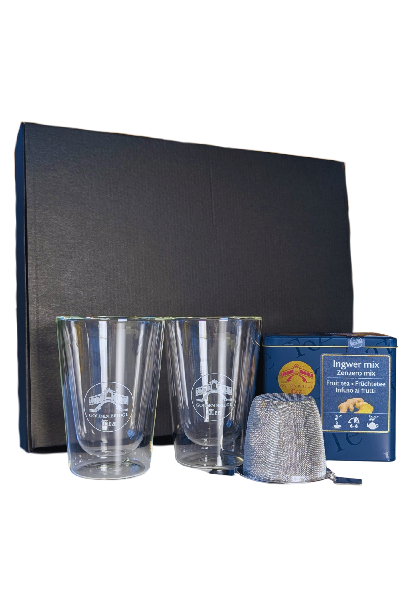 Golden Bridge Tea Geschenkset Ingwer Mix